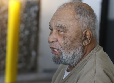 Samuel Little, who often went by the name Samuel McDowell, leaves the Ector County Courthouse after attending a pre-trial hearing.