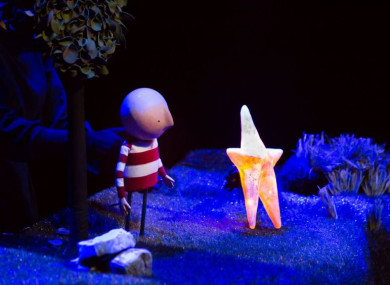 A production shot of Branar's How To Catch A Star.
