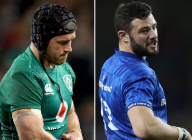 Sean O'Brien and Robbie Henshaw.