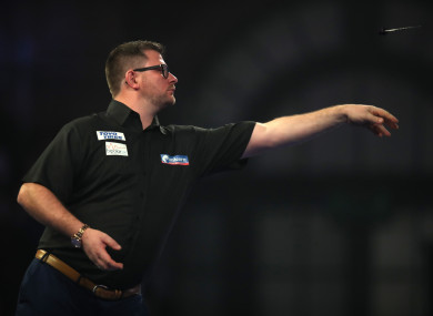 James Wade: Edged Japan's Seigo Asada last night.