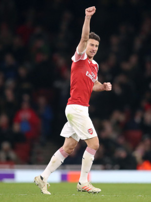Laurent Koscielny made his comeback.