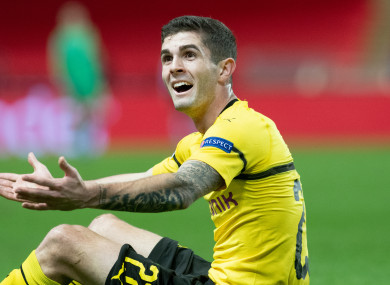 Christian Pulisic (file pic).