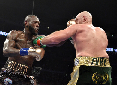 Nothing could separate Wilder and Fury as the pair featured in a controversial draw last night.