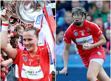 Back for more: Aoife Murray and Gemma O'Connor.