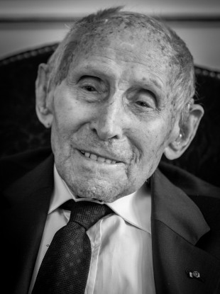 French Resistance hero Georges Loinger.