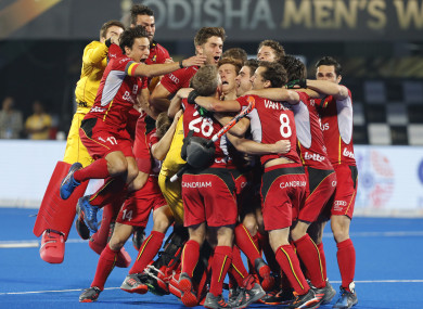 Belgium: Red Lions won the World Cup for the first time.