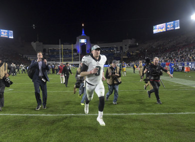 Foles: led the Eagles to a 30-23 victory over the LA Rams last week.
