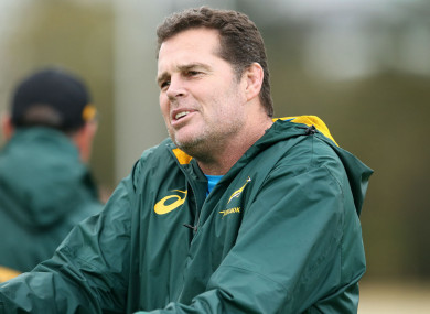 South Africa boss Rassie Erasmus.