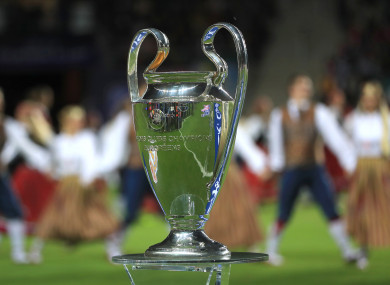 Champions League (file pic).