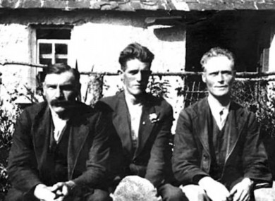 Frank 'Scout' Butler (on the right) was the Tipperary goalkeeper on Bloody Sunday, and was spared being shot when the British forces saw his WWI service tattoo.