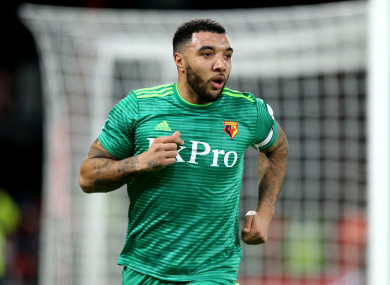Deeney scored in the 3-3 draw with Bournemouth.