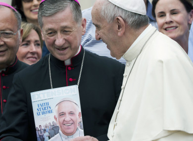 Pope Francis with Chicago Archbishop Blase Joseph Cupich in September 2015.