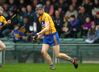 Colin Guilfoyle impressed for the Clare hurlers today.