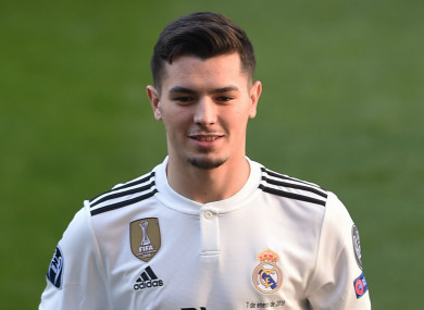Real Madrid's Brahim Diaz.
