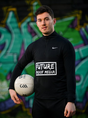 Ian Burke at the launch of Future Proof Media.