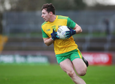 Jamie Brennan finished the game with three from play.