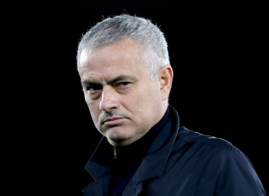 Jose Mourinho (file pic).