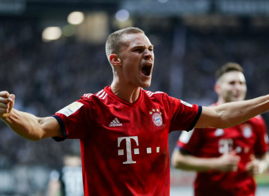 Bayern Munich's Joshua Kimmich.