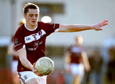 Kieran Molloy was part of the NUIG side that lost the Sigerson Cup final last year.