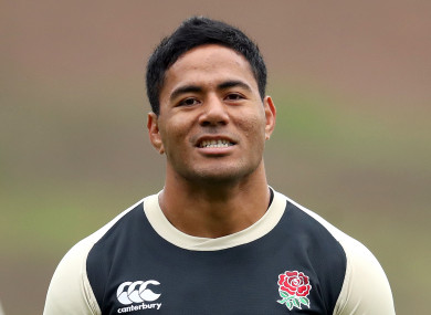 England's Manu Tuilagi.