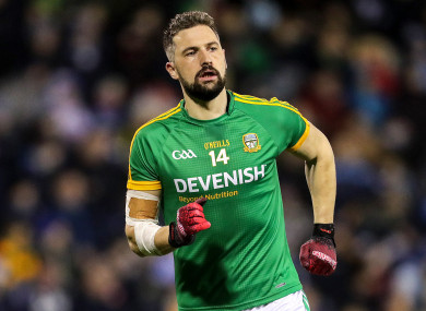 Mickey Newman against Dublin earlier this month.
