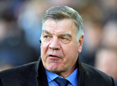 Sam Allardyce in charge of Everton last season - he hasn't worked since.