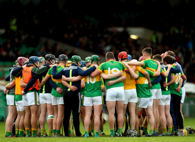Clonoulty-Rossmore pictured before their Munster SHC semi-final against Na Piarsaigh in November.