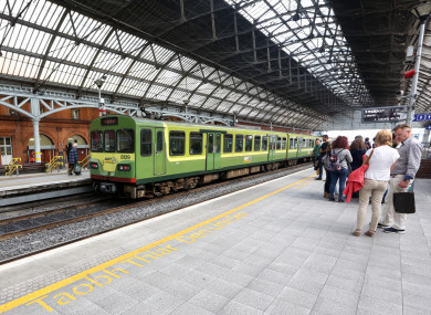 Pearse Street Train Station in Dublin