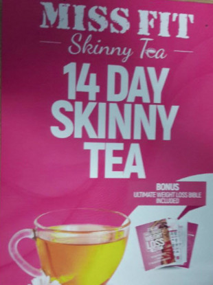 A batch of recalled 'Miss Fit 14 Day Skinny Tea'