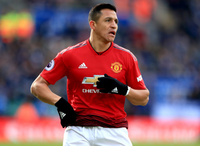 Sanchez has scored just five goals in 37 appearances for the Red Devils.