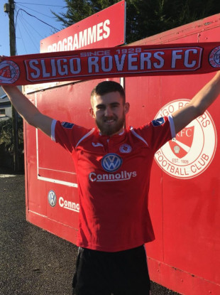 Banks in the Sligo shirt.