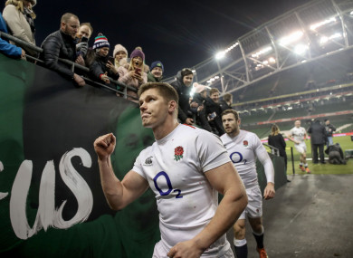 Farrell walks off with a big win over Ireland.