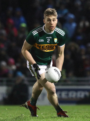 Peter Crowley punched over a late winning point against Dublin at Austin Stack Park.