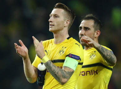 Marco Reus and Paco Alcacer are both ruled out of Dortmund's Wembley trip.
