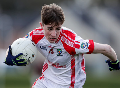 Ruaidhrí Ó Beaglaoich was part of the winning PS Chorca Dhuibhne team.