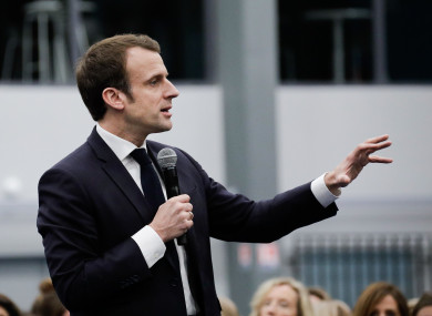 French President Emmanuel Macron