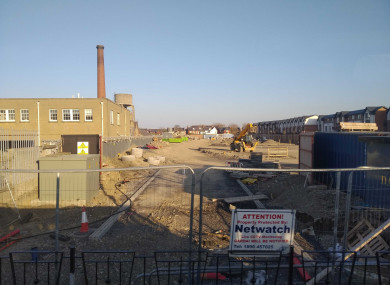 The former Smurfit Printworks site.