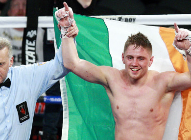 Quigley will be hoping to extend his unbeaten professional record in London later this month.