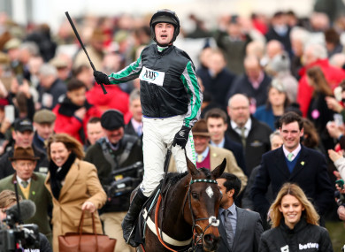 Nico de Boinville celebrated victory in last year's race.