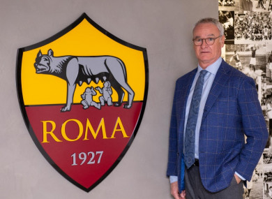 Claudio Ranieri takes over at Roma.