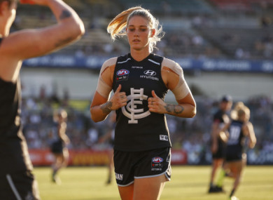 Tayla Harris (file pic).