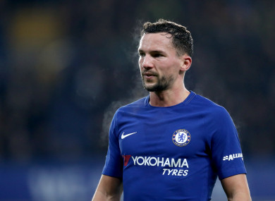 Chelsea midfielder, Danny Drinkwater.
