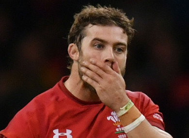 Wales full-back Leigh Halfpenny.