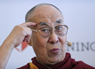 Tibetan spiritual leader the Dalai Lama.