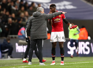 Mourinho and Pogba had a difficult relationship at Old Trafford.