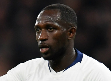 Tottenham midfielder, Moussa Sissoko.