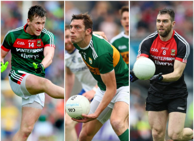 O'Connor, Moran and O'Shea are all aiming for comebacks soon at inter-county level.