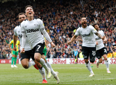 Harry Wilson celebrates.