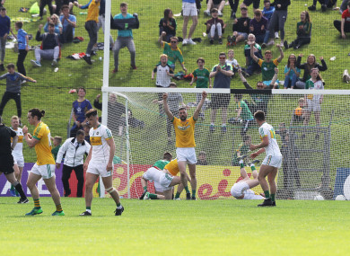 Bryan McMahon's late goal sealed the deal.