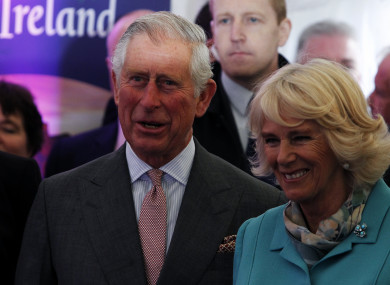 Prince Charles and his wife the Duchess of Cornwall.